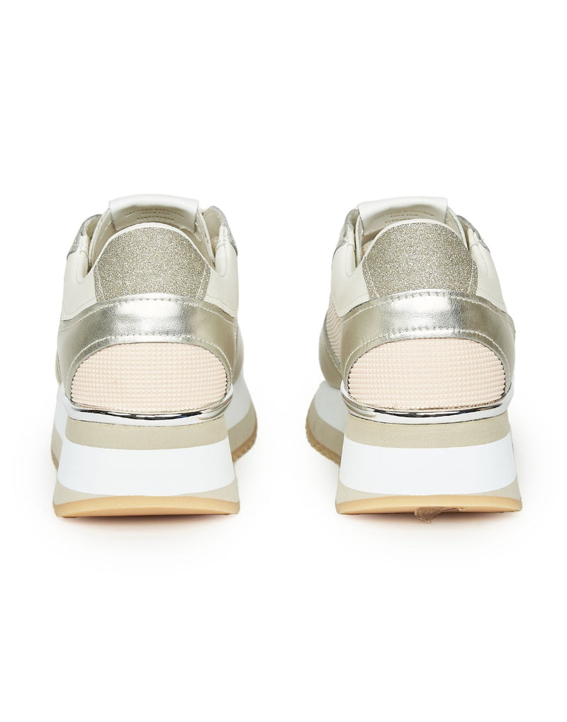 SNEAKERS ROSA E PLATINO