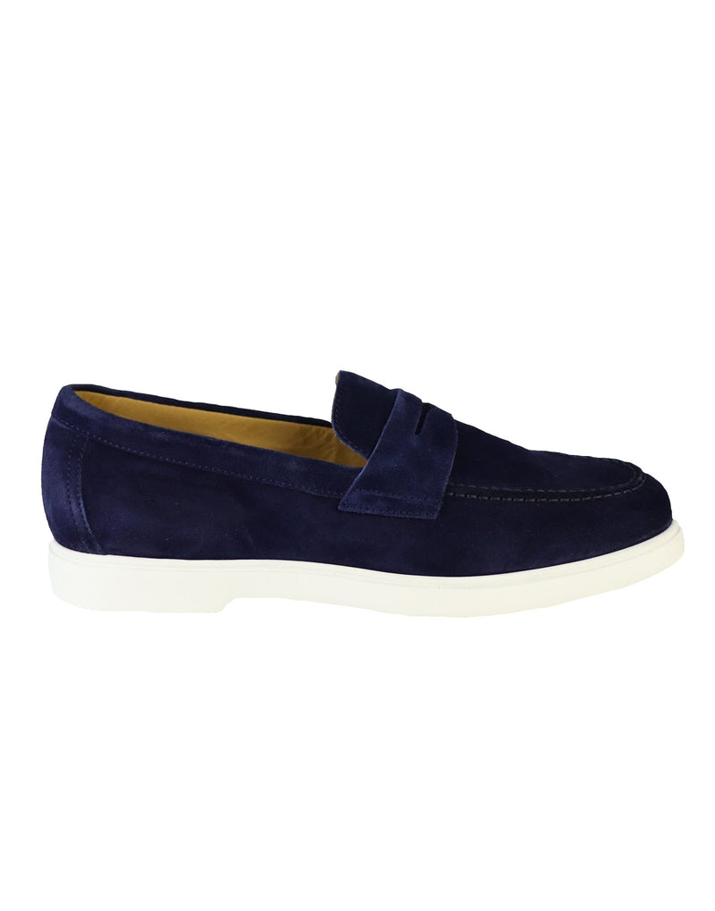 MOCASSINO EDWIN BLU