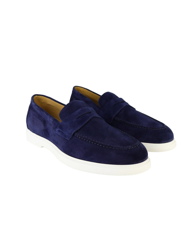 MOCASSINO EDWIN BLU