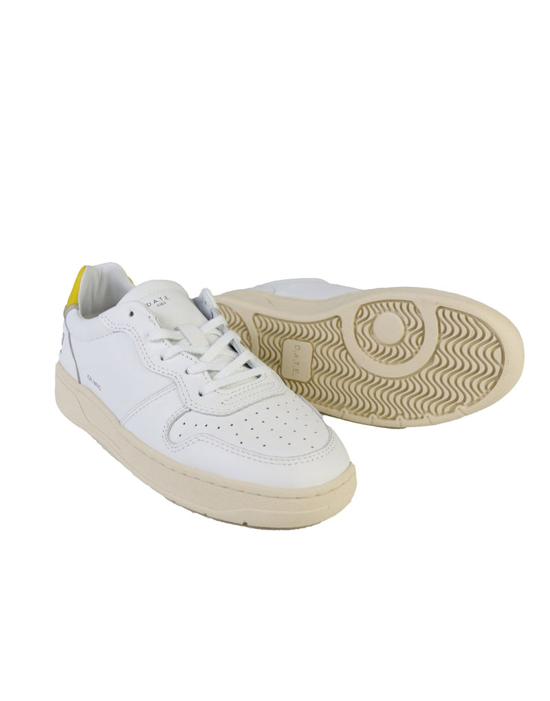 SNEAKERS BIANCHE/GIALLO