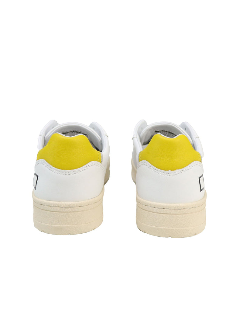 SNEAKERS BIANCHE/GIALLO