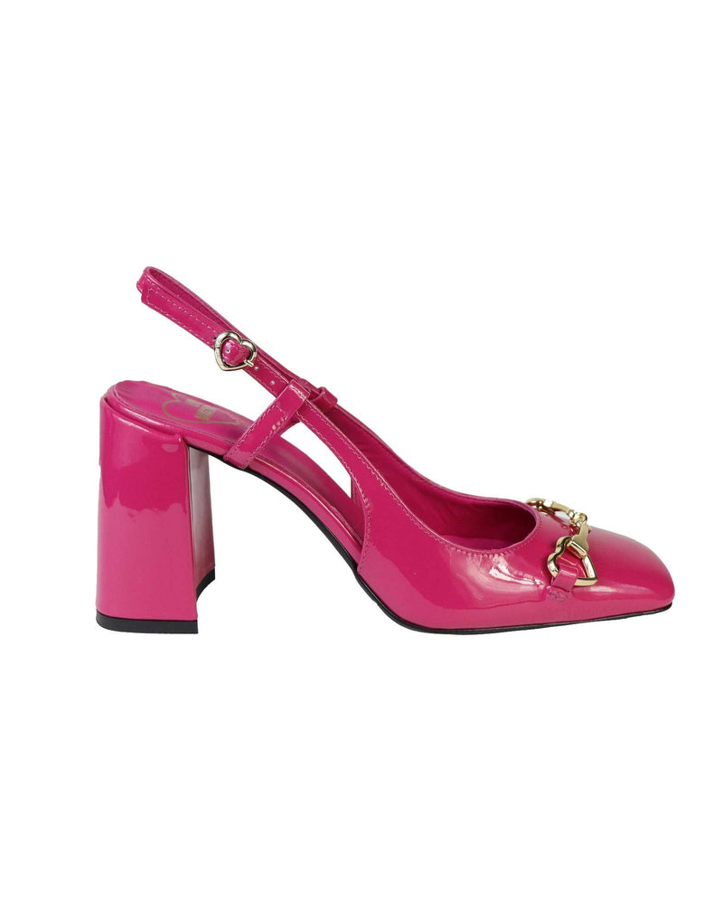 CHANEL IN VERNICE FUCSIA CON MORSETTO