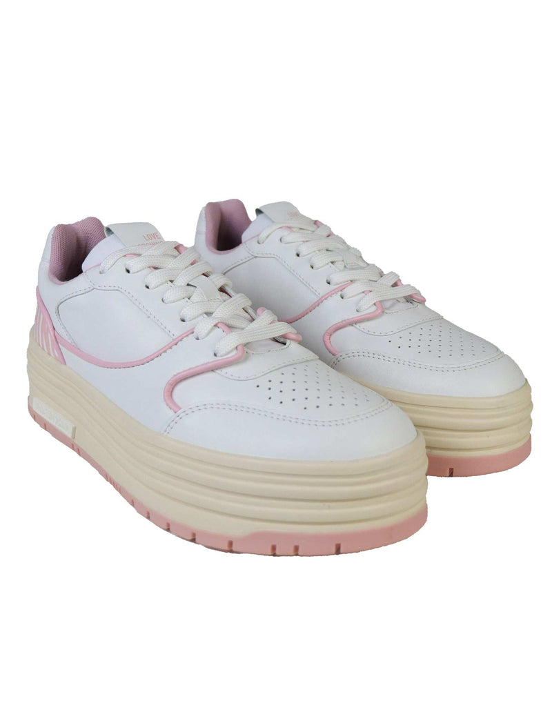 SNEAKERS BIANCA E ROSA