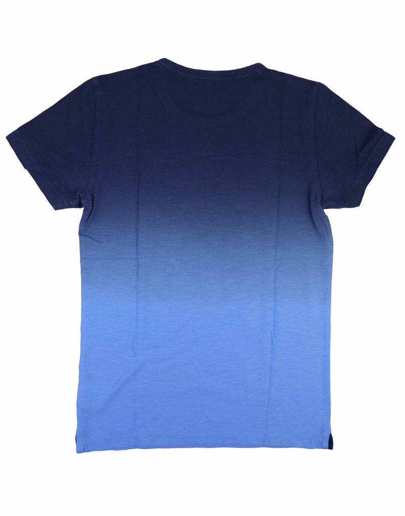 T-SHIRT SUN 68 SFUMATA NAVY BLUE