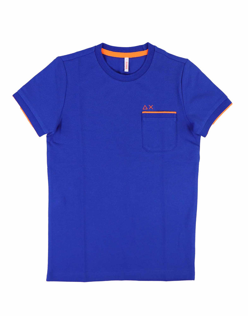 T-SHIRT SUN 68 PIQUET ROYAL