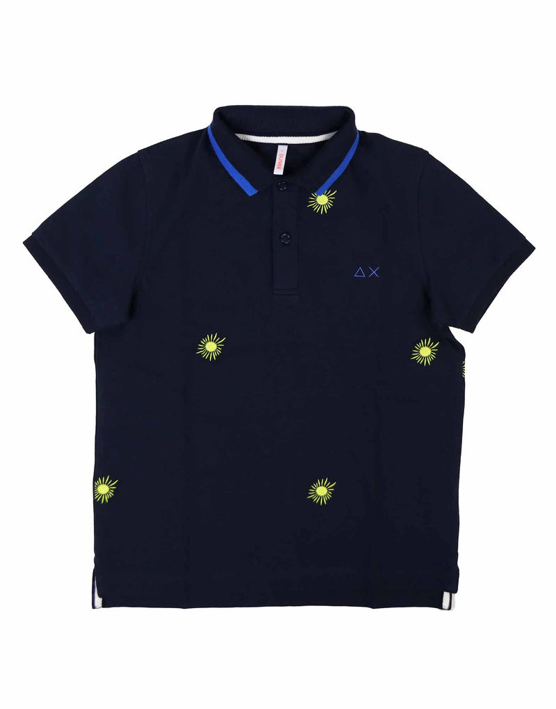 POLO NAVY BLU CON SOLE