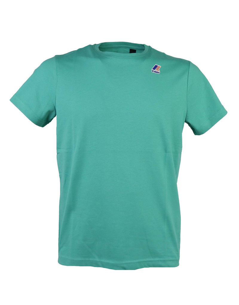 T-SHIRT VERDE ACQUA