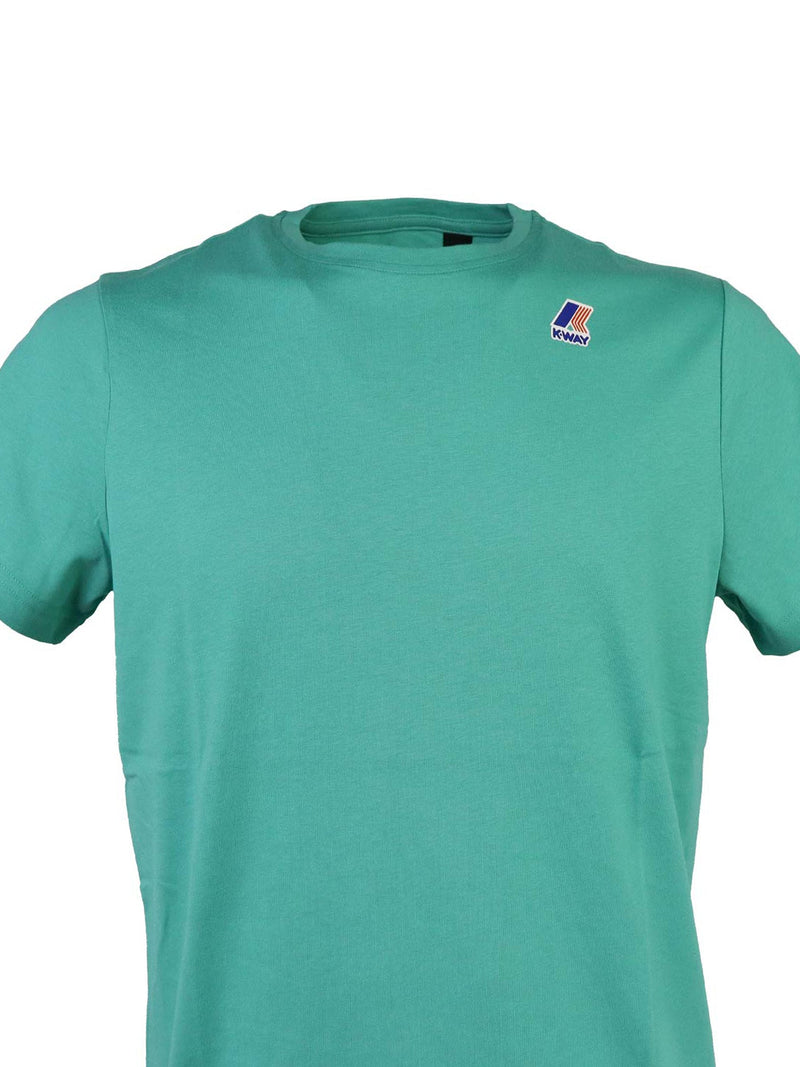 T-SHIRT VERDE ACQUA