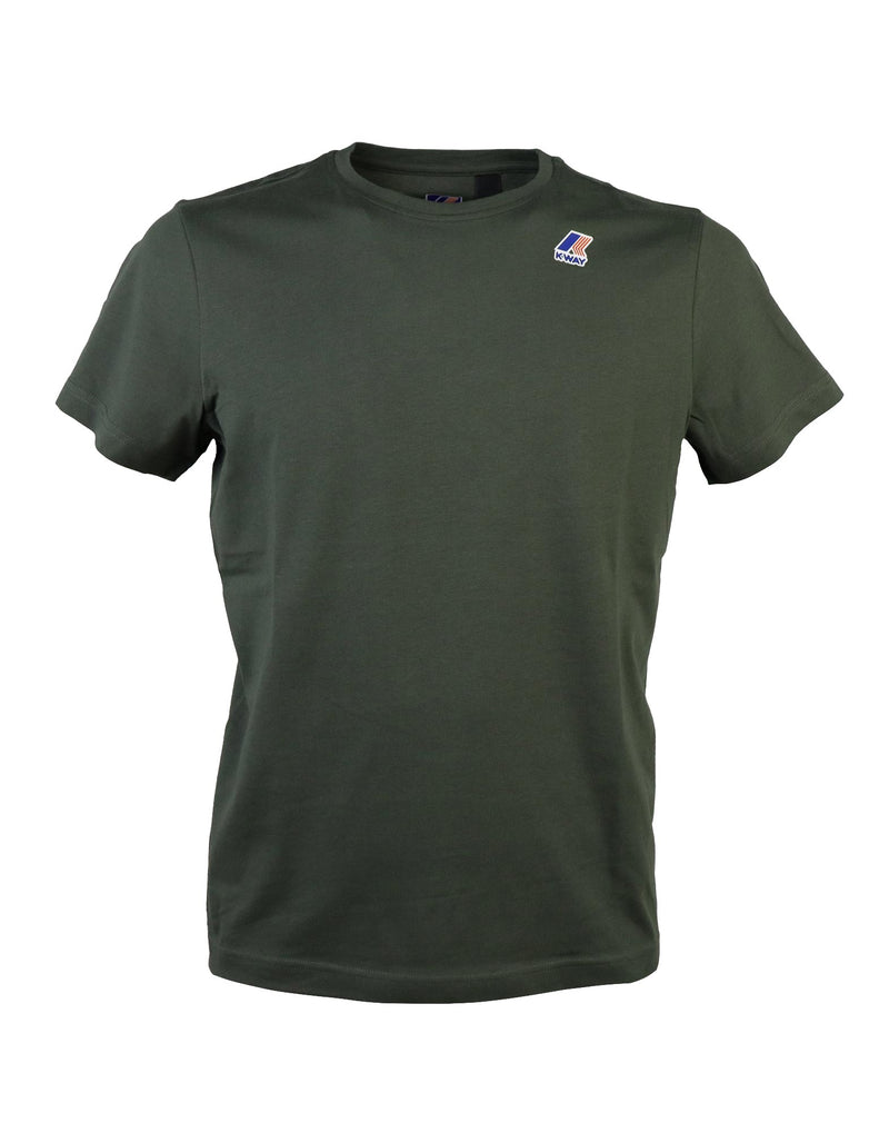 T-SHIRT VERDE PETROLIO