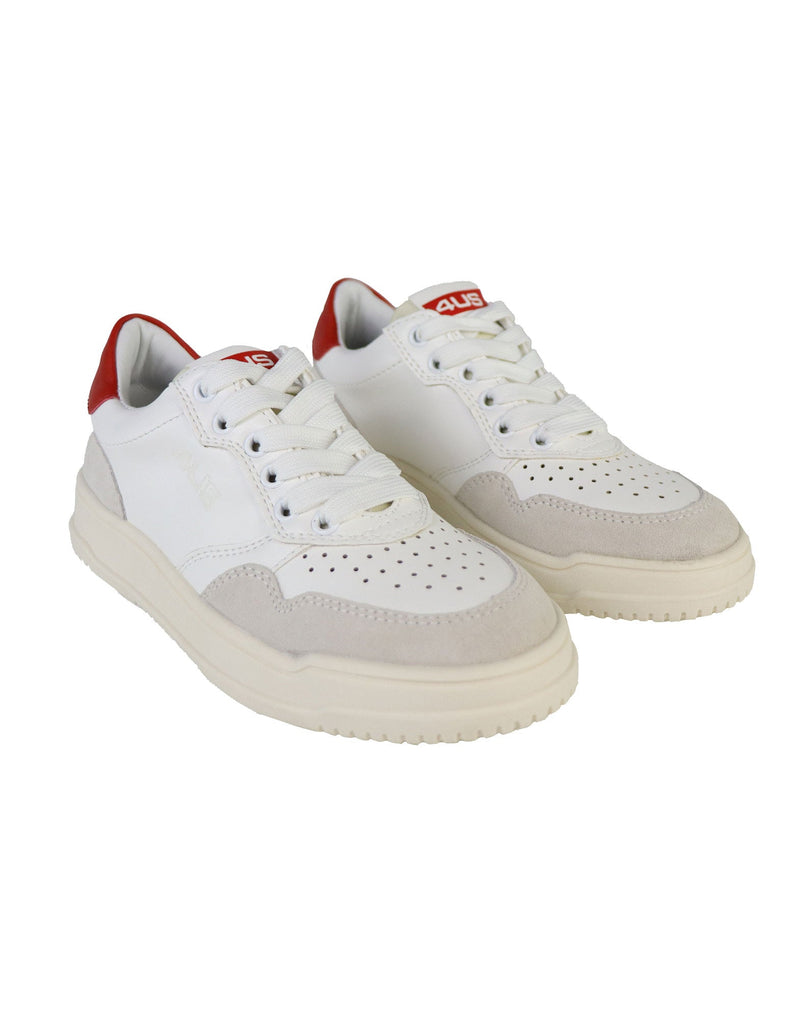 SNEAKER BIANCO/ROSSO