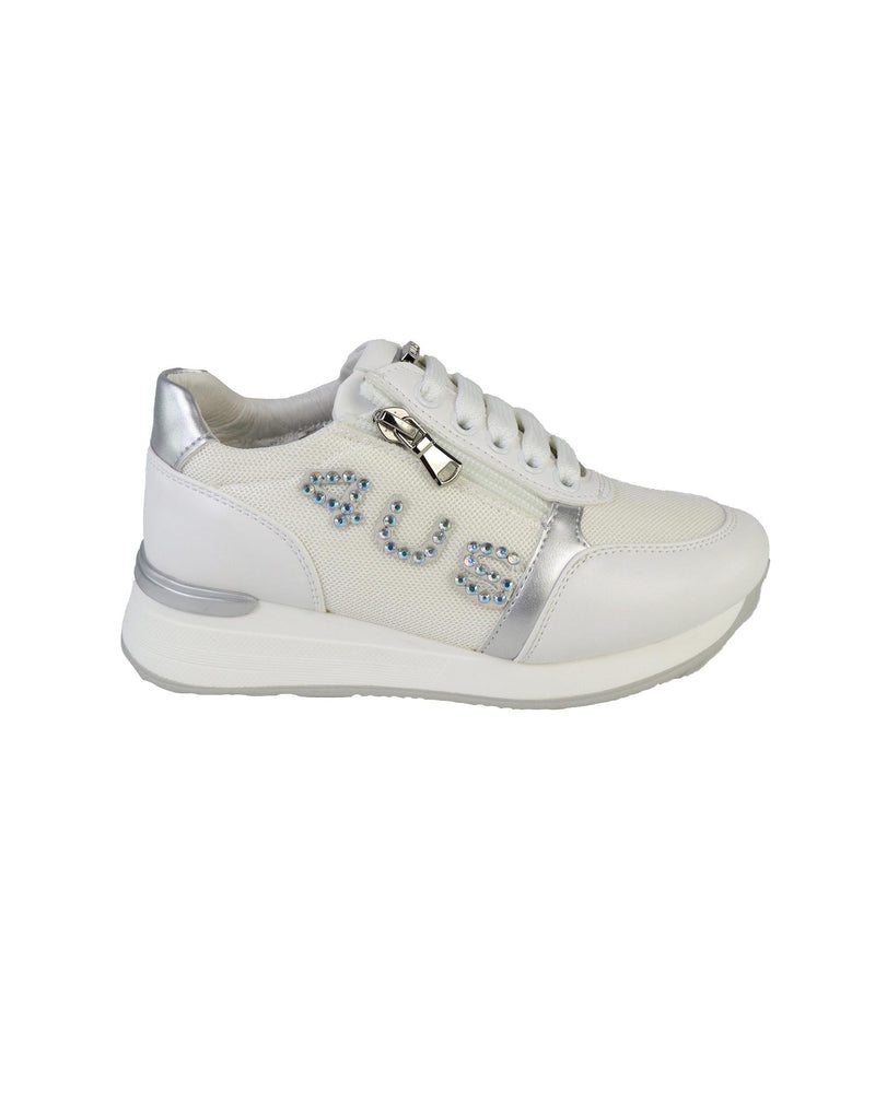 SNEAKERS BIANCA/ARGENTO