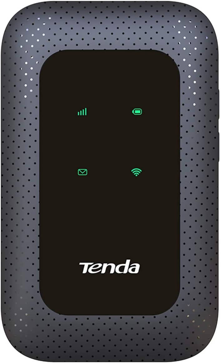 Tenda 4G180 V2.0, Hotspot Router Mobile portatile, Batteria da 2100 mAh, 4G LTE Cat4 150Mbps, Play and Plug, ideale per svago e lavoro in mobilità (4G180 V2.0)